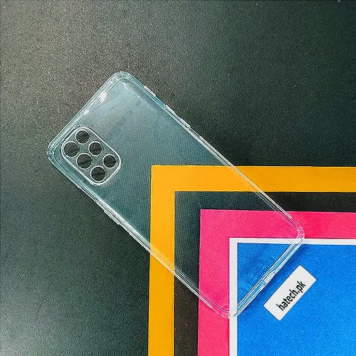 [PO7B1PL8T-3] OnePlus 8T/9R Dust Plug Transparent Back Case