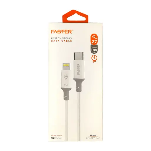 [DCL3T1FSTR-2] Faster FCTP3 Pro Type C To Iphone Data Cable