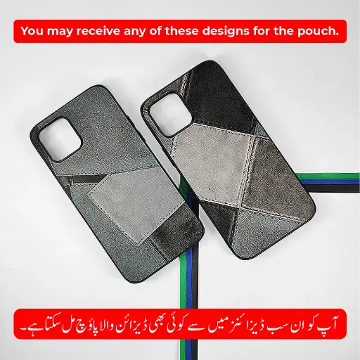 [PO33BIP12PR-5-2] iPhone 12|12 Pro Leather Texture Premium Back Case (Black)