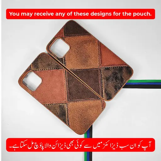 [PO33BIP12PR-5-13] iPhone 12|12 Pro Leather Texture Premium Back Case (Brown)