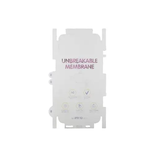 [PL10IP12MINI-3] iPhone 12 Mini Unbreakable Membrane Back Sheet - Ultimate Protection 