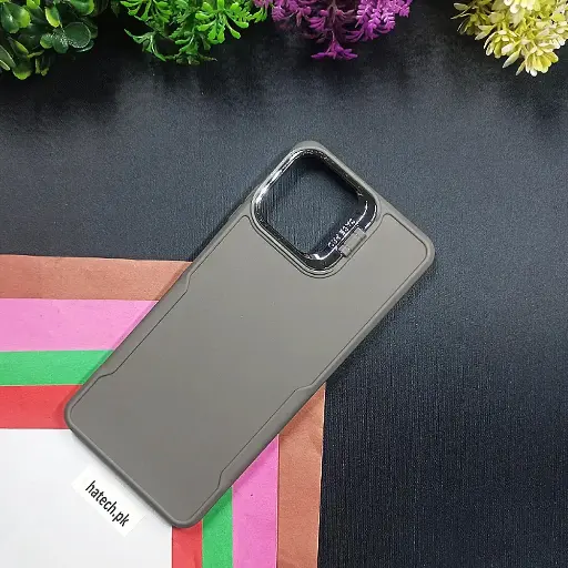 [PO14BSA05-72-36] Samsung Galaxy A05 Case Pro Camera Stand Soft Silicone Back Case (Natural Titanium)