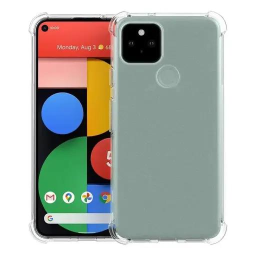 [PO7BGPXL5] Google Pixel 5 1.5 MM TPU|Transparent Back Case