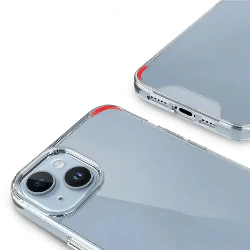 [PO7BIP15PL-7] iPhone 14 Plus|iPhone 15 Plus SPACE (TPU) Transparent Back Case