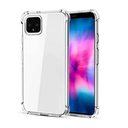 [PO7BGPXL4] Google Pixel 4 1.5mm TPU|Transparent Back Case 
