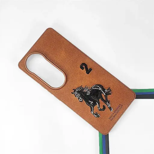 [PO43BVIV40 5G-13-13] Vivo V40 5G|V40 Pro 5G|S19 Pro 5G|T3 Ultra Santa Barbara Polo Back Case (Brown)
