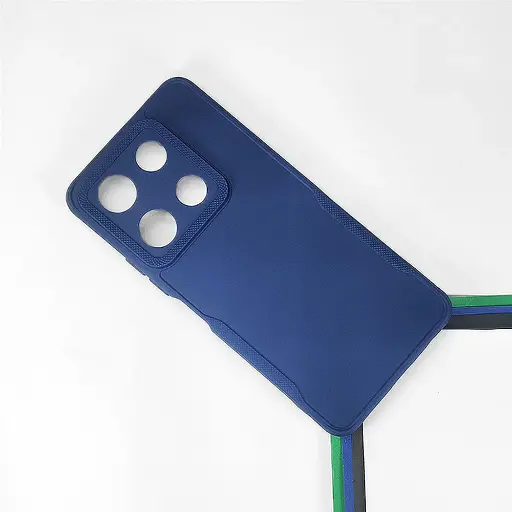 [PO14BINOT30PR-71-17] Infinix Note 30 Pro 4G Soft Silicone Back Case (Navy Blue)