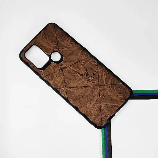 [PO18BTPOV-1-13] Tecno Pova Markhor Leather Back Case (Brown)