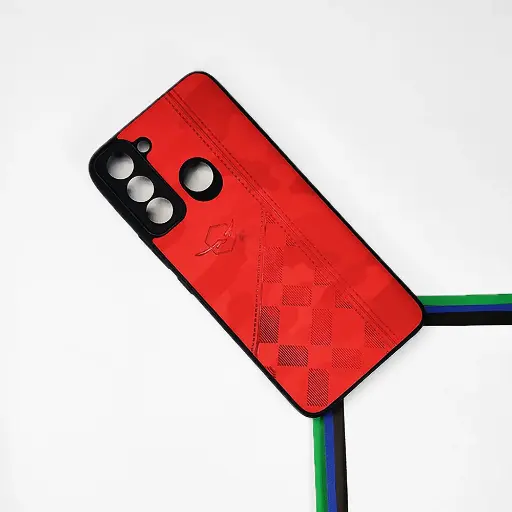 [PO18BTPOP5L-2-4] Tecno Pop 5 Lite Soft Leather Back Case (Red)
