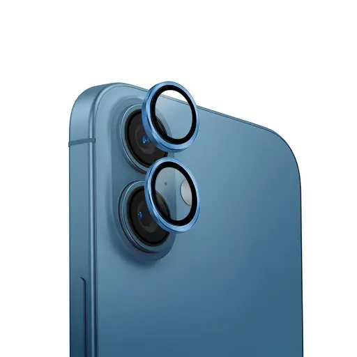 [PL14IP16PL-5-3] Iphone 16 Plus/ 16 Yoyo Camera Rings (Blue) 