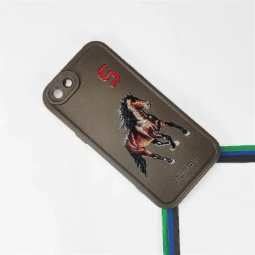 [PO14BOA83-31-13] Oppo A83 Logo Soft Silicone Printed Back Case (Brown)