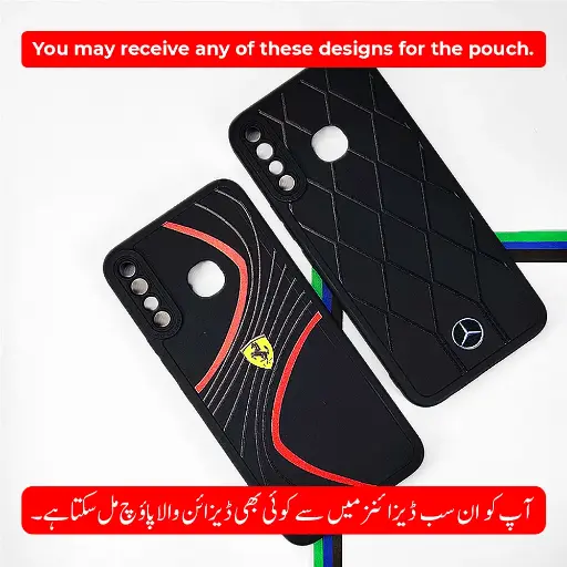 [PO14BIHOT8-68-2] Infinix HOT 8/HOT 8 Lite Soft Silicone Printed Back Case (Black) 