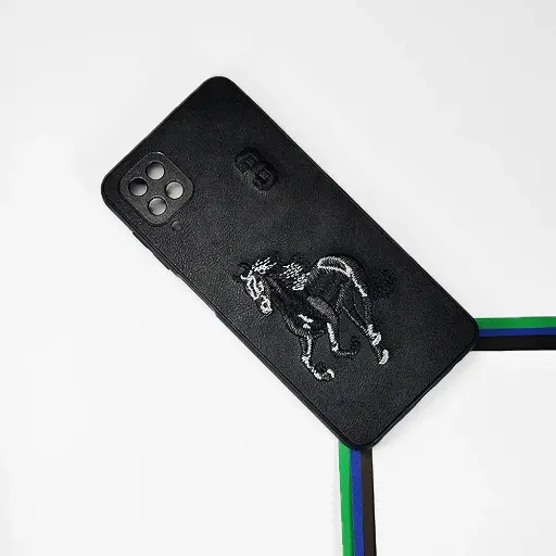 [PO43BSA12-2-2] Samsung Galaxy A12 Santa Barbara Polo&Racquet Club Back Case (Black)