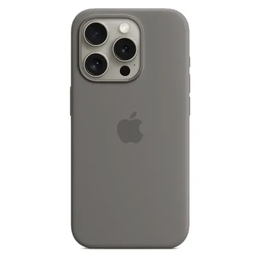 [PO23BIP14PR-1-36] iPhone 14 Pro Original Official Soft Silky Case (Natural Titanium)