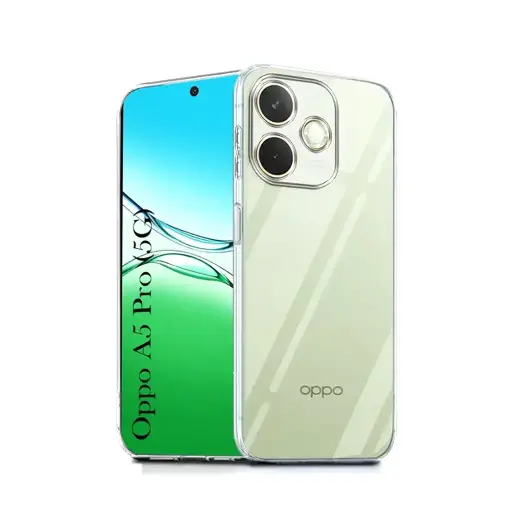 [PO7BOA5PR-3] Oppo A5 Pro 4G Dust Plug Transparent Back Case