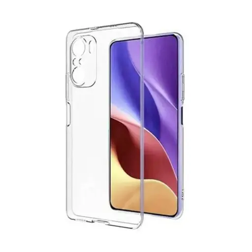 [PO7BMIPOCF3-3] Xiaomi Redmi K40|Poco F3  Dust Plug Transparent Back Case