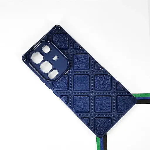 [PO14BINOT50PR-5-17] Infinix Note 50 Pro|Note 50 4G Soft Silicone Back Case (Navy Blue)