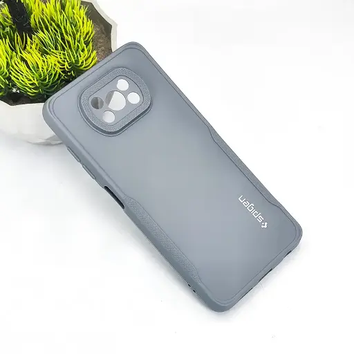[PO14BMIPOCX3-71-9] Redmi Poco X3|X3 Pro Spigen Soft Silicone Back Case (Gray)