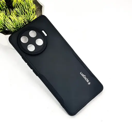 [PO14BTSPRK20PRPL-71-2] Tecno Spark 20 Pro Plus Spigen Soft Silicone Back Case (Black) 