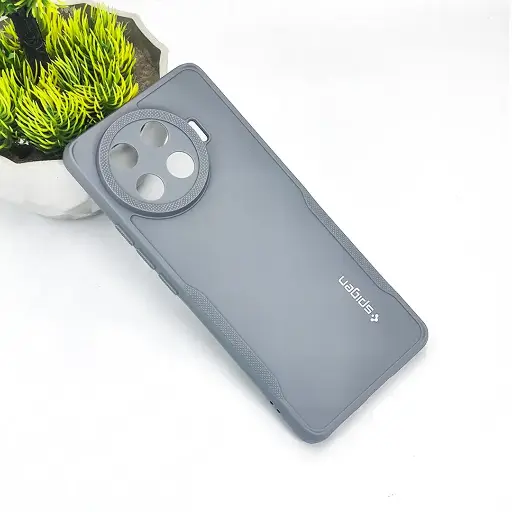 [PO14BTSPRK20PRPL-71-9] Tecno Spark 20 Pro Plus Spigen Soft Silicone Back Case (Gray)