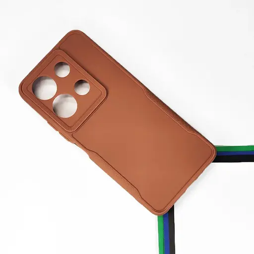[PO14BINOT30-71-13] Infinix Note 30 4G Soft Silicone Back Case (Brown)