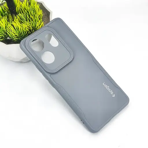 [PO14BIZRO30-71-9] Infinix Zero 30 4G Spigen Soft Silicone Back Case (Gray)
