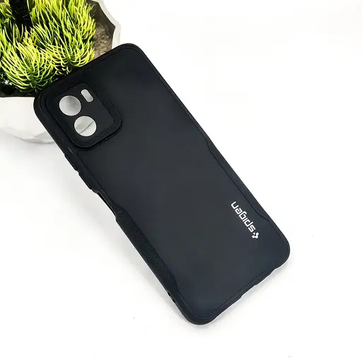 [PO14BVIY15S-71-2] Vivo Y15S|15C Spigen Soft Silicone Back Case (Black)