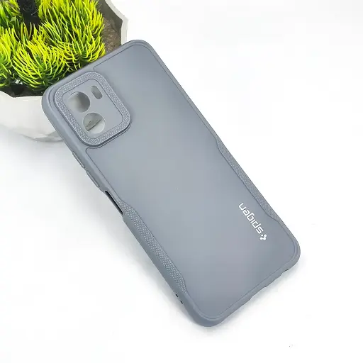 [PO14BVIY15S-71-9] Vivo Y15S|15C Spigen Soft Silicone Back Case (Gray)