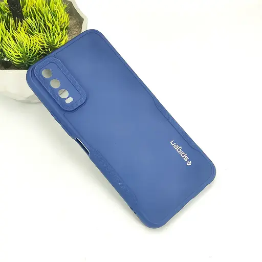 [PO14BVIY20-71-17] Vivo Y20/Y12S/Y12A/Y20S/Y20I Soft Silicone Back Case (Navy Blue)