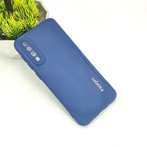 [PO14BSA30S-71-17] Samsung A30S/A50 HD Spigen Soft Silicone Back Case (Navy Blue)