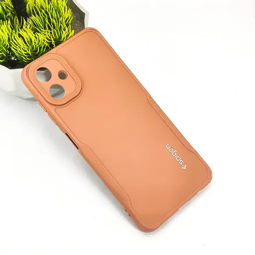 [PO14BSA06-71-13] Samsung A06 Soft Silicone Back Case (Brown)