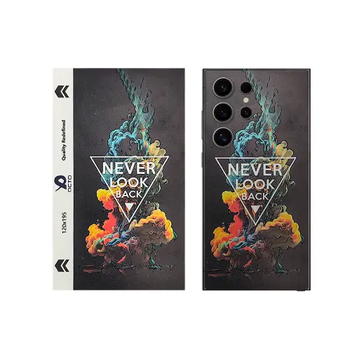 [SKIN-19-NVRLOOKBACK] 3D Printed Mobile Back Customize Skin (Never Look Back)