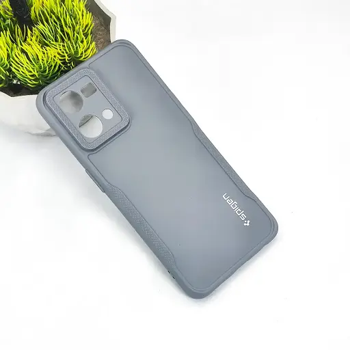 [PO14BOF21PR-71-9] Oppo F21 Pro 4G Spigen Soft Silicone Back Case (Gray) 