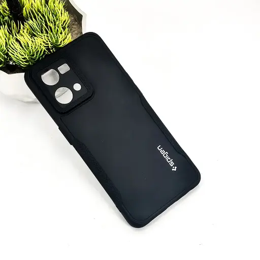 [PO14BOF21PR-71-2] Oppo F21 Pro 4G Spigen Soft Silicone Back Case (Black)