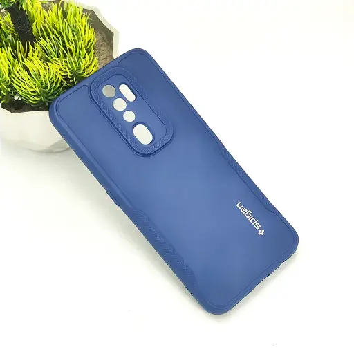 [PO14BOA5TW-71-17] Oppo A5 2020/A9 2020 Spigen Soft Silicone Back Case (Navy Blue)