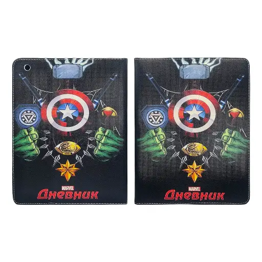 [PO47FBIPD2-3-AVENGER] iPad 2,3,4,5 Official Cartoon Book Case (Avengers)