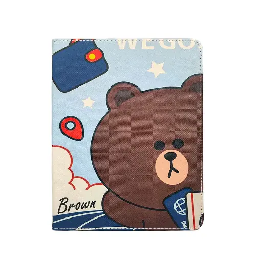 [PO47FBIPD10 22-3-CTBEAR] iPad 10th Generation 2022 Official Cartoon Book Case (Cute Bear)