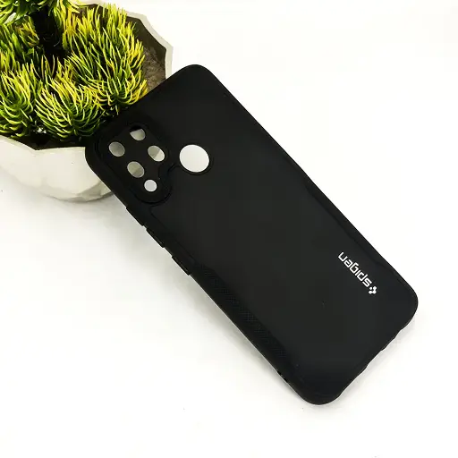 [PO14BORELMEC12-71-2] Oppo Realme C12|C15|C25s|C25 Soft Silicone Back Case (Black) 