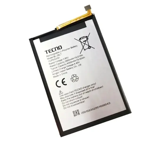 [BT 39LTZNF] Tecno BL-39LT 4000 full MAH Battery (ZNF Crown) Spark 4 /Camon 12 Air