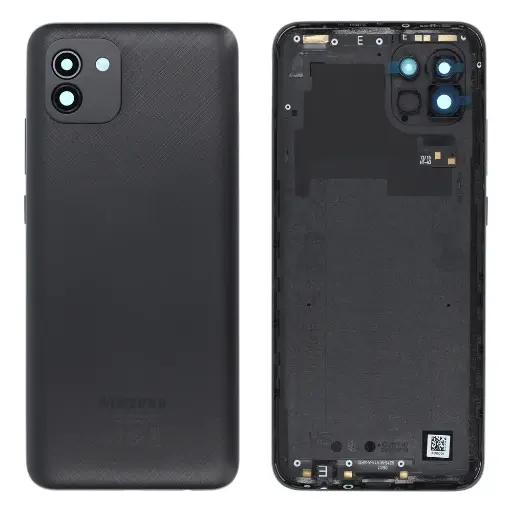 [HS9SA03-3-2] Samsung A03 Only Back (Black) 