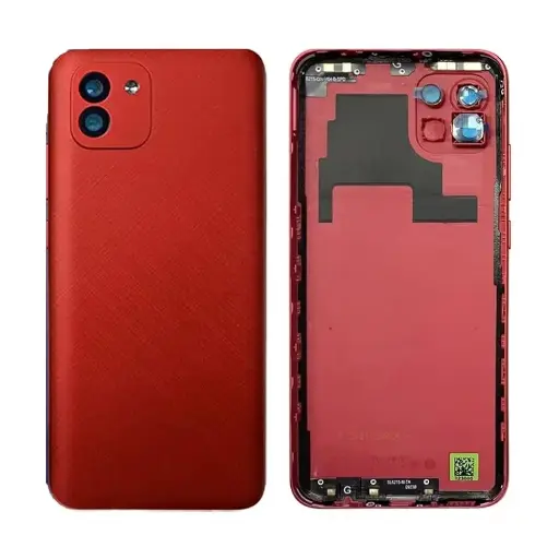 [HS9SA03-3-4] Samsung A03 Only Back (Red)