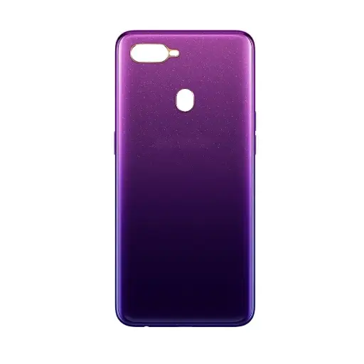 [HS9OF9-3-2-12] Oppo F9 Only Back (Black-Purple)