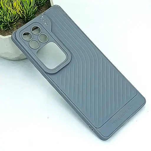 [PO14BVIV30 5G-12-9] Vivo V30 5G|S18 Pro|V30 Pro GEARS Luxuary Carbon Texture Soft Silicone Back Case (Gray)