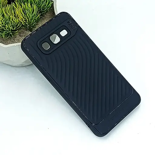 [PO14BSG530-12-2] Samsung Galaxy Grand Pime|Grand Prime Plus|G530|G532  GEAR 4 Luxuary Carbon Texture Soft Silicone Back Case (Black) 
