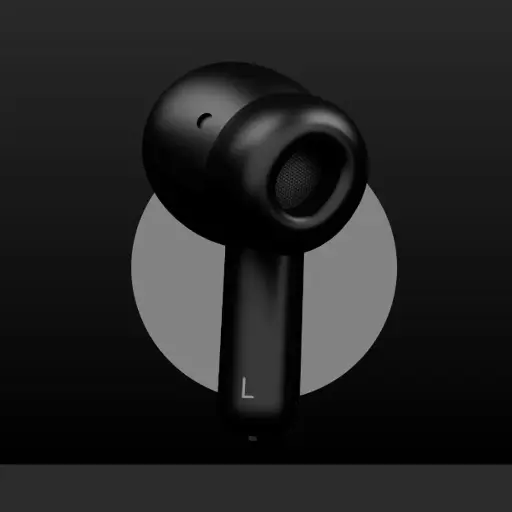 [HFB7AD8-27-2-8] Audionic ION 690 Wireless Bluetooth Earbuds Quad Mic ENC Mode (Black-Orange)