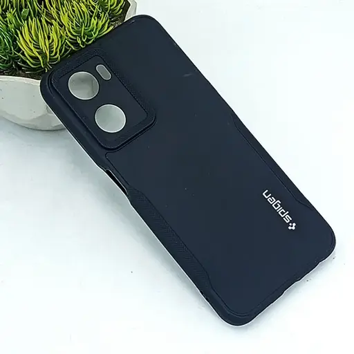 [PO14BOA57 4G-71-2] Oppo A57 4G|A77 4G|1+Nord N20 SE|A77S|A57S 4G|A57E 4G  Spigen Soft Silicone Back Case (Black)