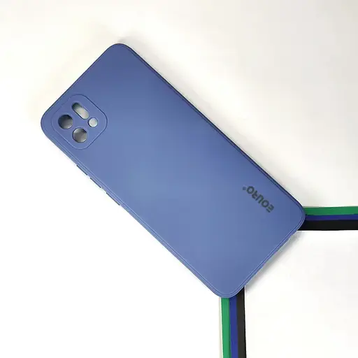 [PO23BOA16K-9-16] Oppo A16E/A16K Eouro Official Soft Silky Back Case (Sky-Blue)