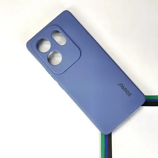 [PO23BIZRO30-9-16] Infinix Zero 30 4G Eouro Official Soft Silky Back Case (Sky-Blue)