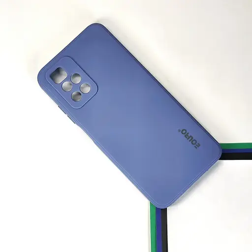 [PO23BMI10-9-16] Redmi 10 4G Eouro Official Soft Silky Back Case (Sky-Blue)