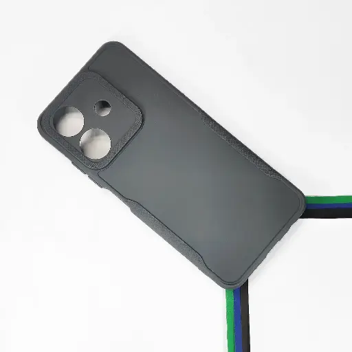[PO14BORELMEC63-71-9] Oppo Realme C61/C63 HD Soft Silicone Back Case (Gray)